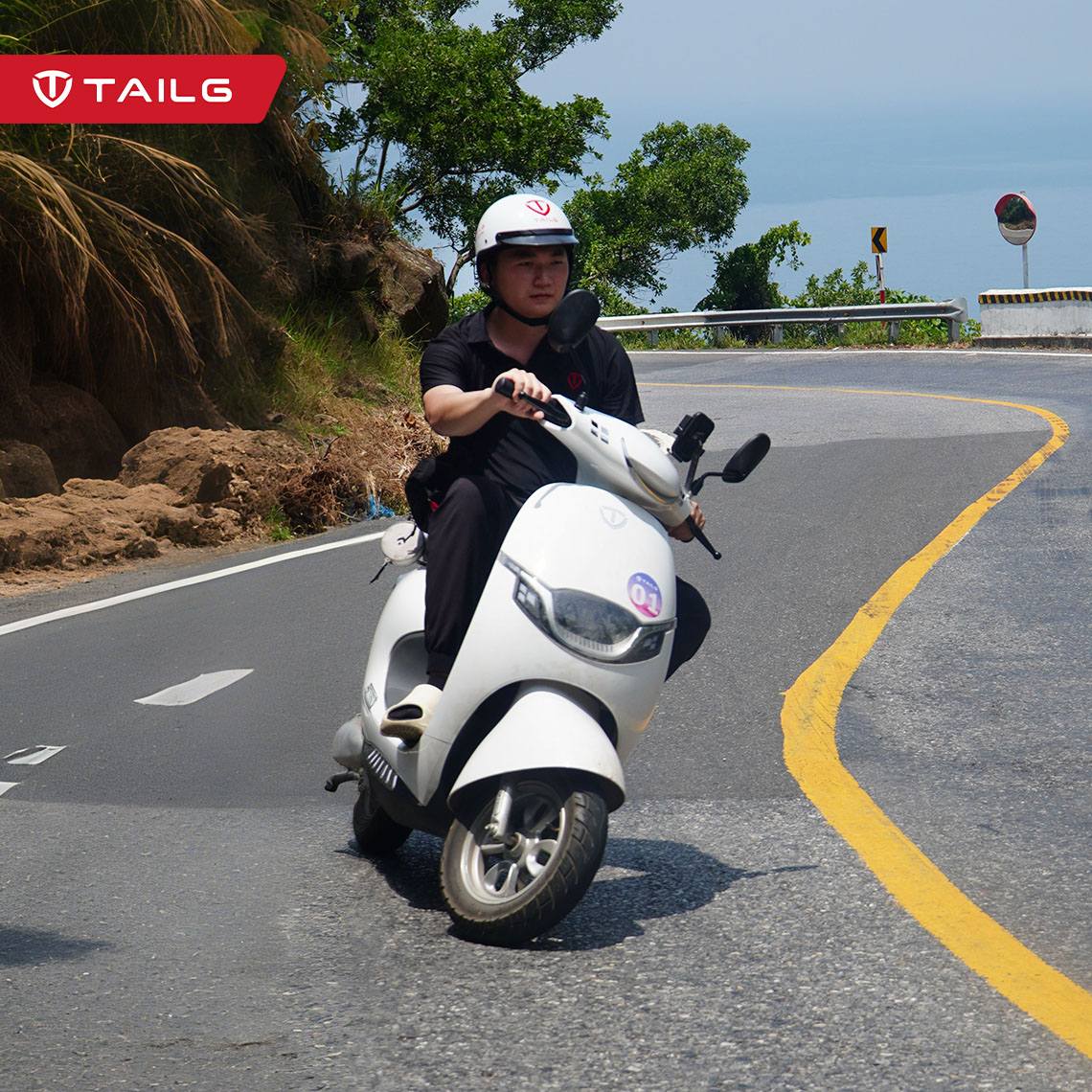 Xe Máy Điện Tailg Venus R53 6 Ắc Quy 23A 100km/1 Lần Sạc - Ảnh 20