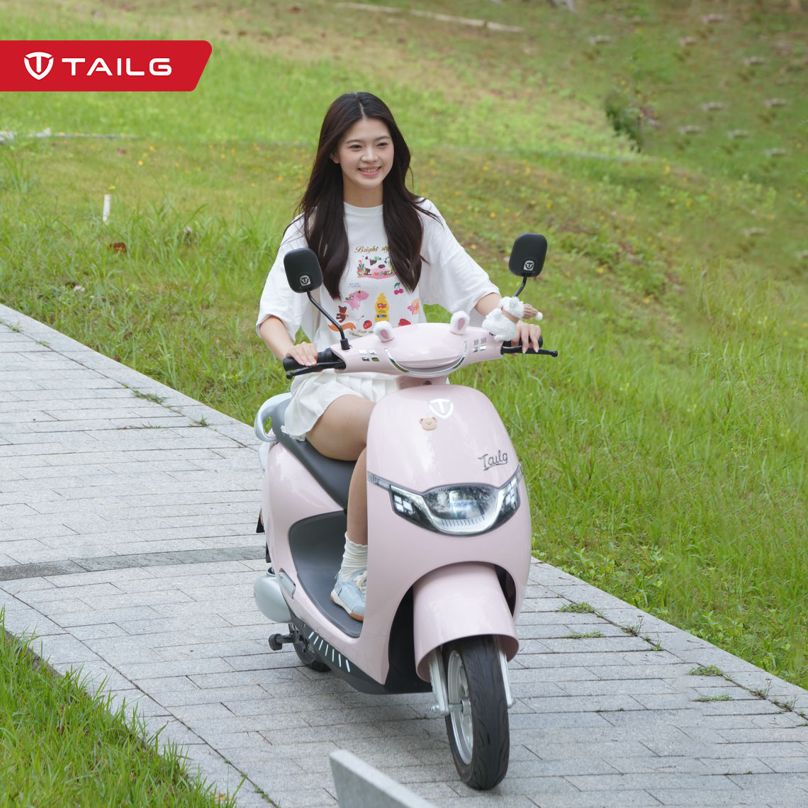 Xe Máy Điện Tailg Venus R53 6 Ắc Quy 23A 100km/1 Lần Sạc - Ảnh 21