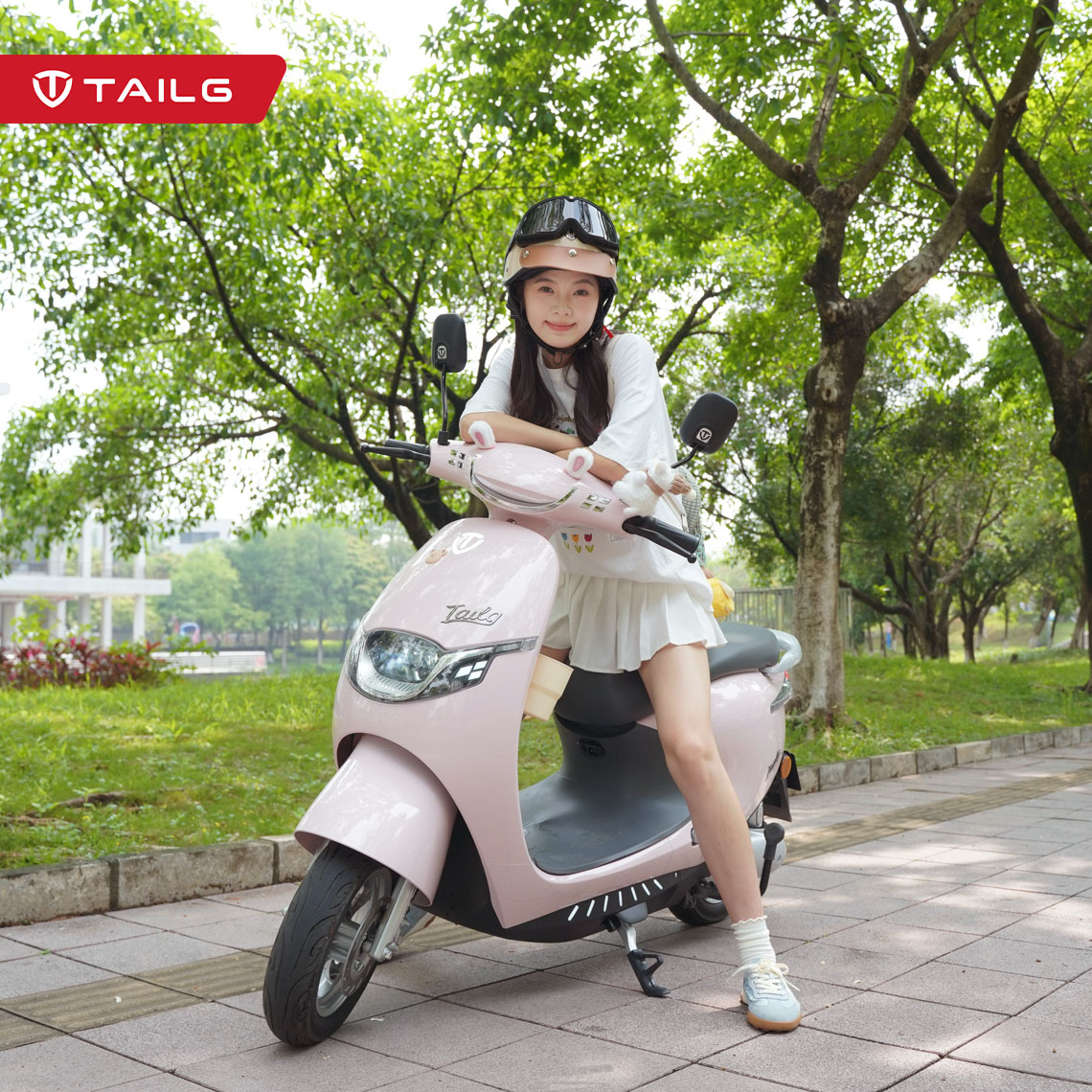 Xe Máy Điện Tailg Venus R53 6 Ắc Quy 23A 100km/1 Lần Sạc - Ảnh 24