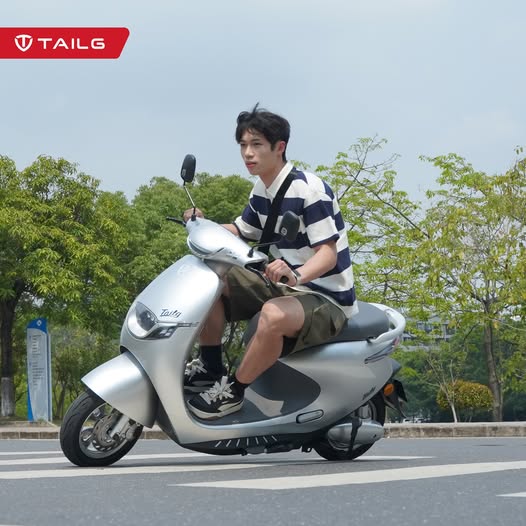 Xe Máy Điện Tailg Venus R53 6 Ắc Quy 23A 100km/1 Lần Sạc - Ảnh 26